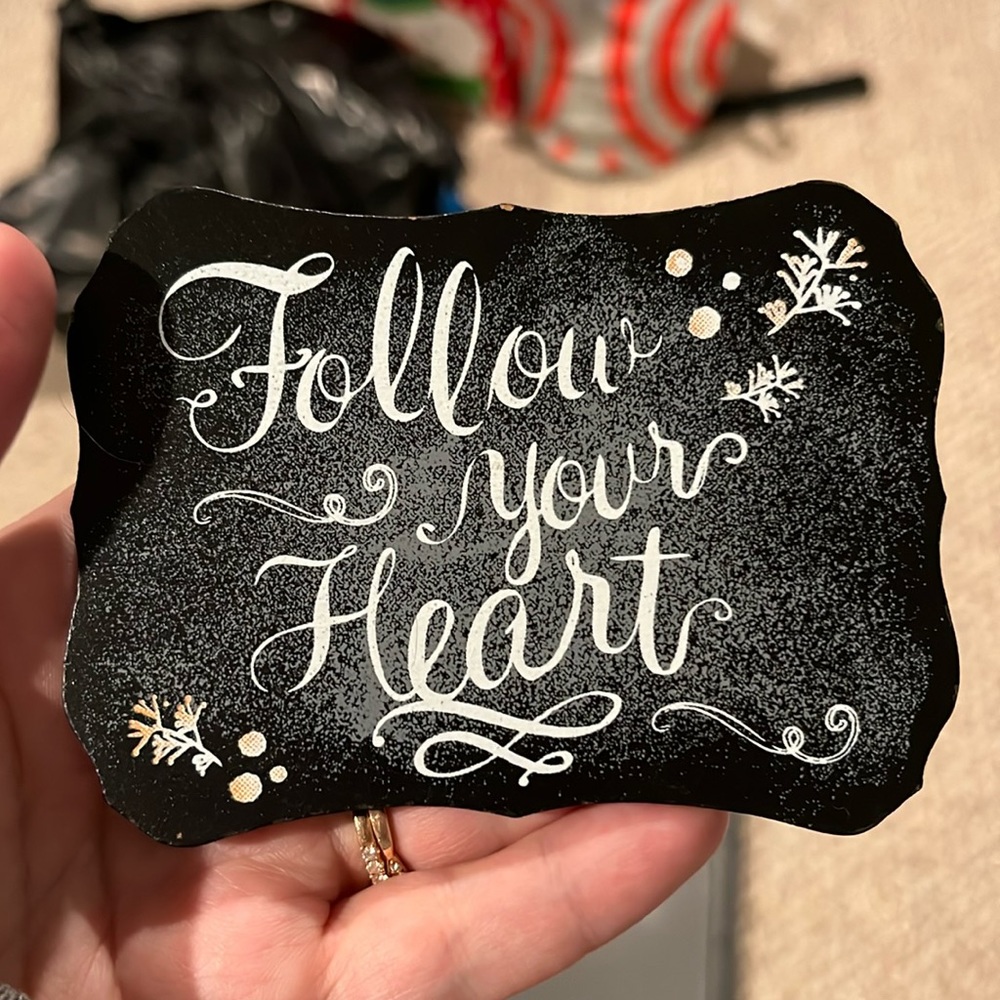 Follow your heart magnet